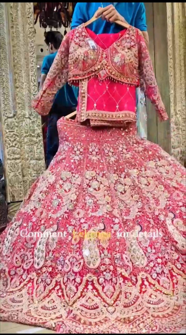 Elegant Soft Butterfly Net Lehenga Set with Coding Sequin Work | Semi-Stitched Bridal & Partywear YNF