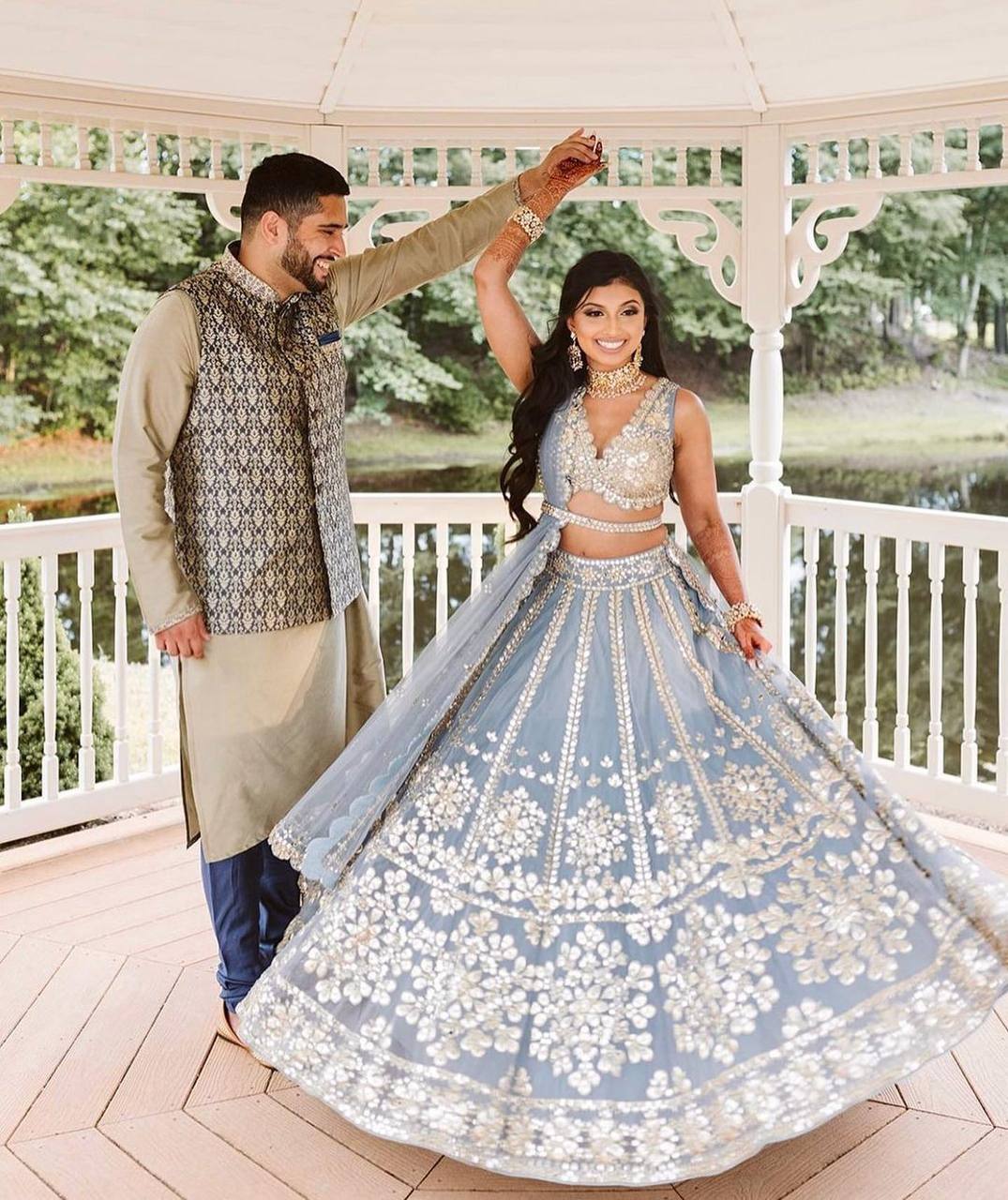 Elegant Net Lehenga Set with Foil Paper & Zari Work | Unstitched Banglori Satin Blouse & Dupatta | Partywear Ensemble for Women - YNF Export