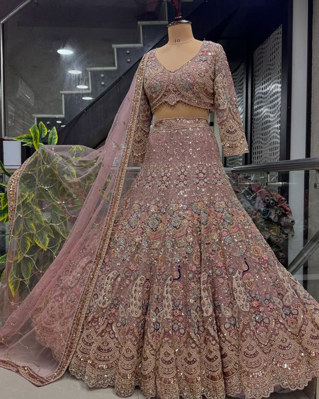 Elegant Soft Butterfly Net Lehenga Set with Coding Sequin Work | Semi-Stitched Bridal & Partywear YNF