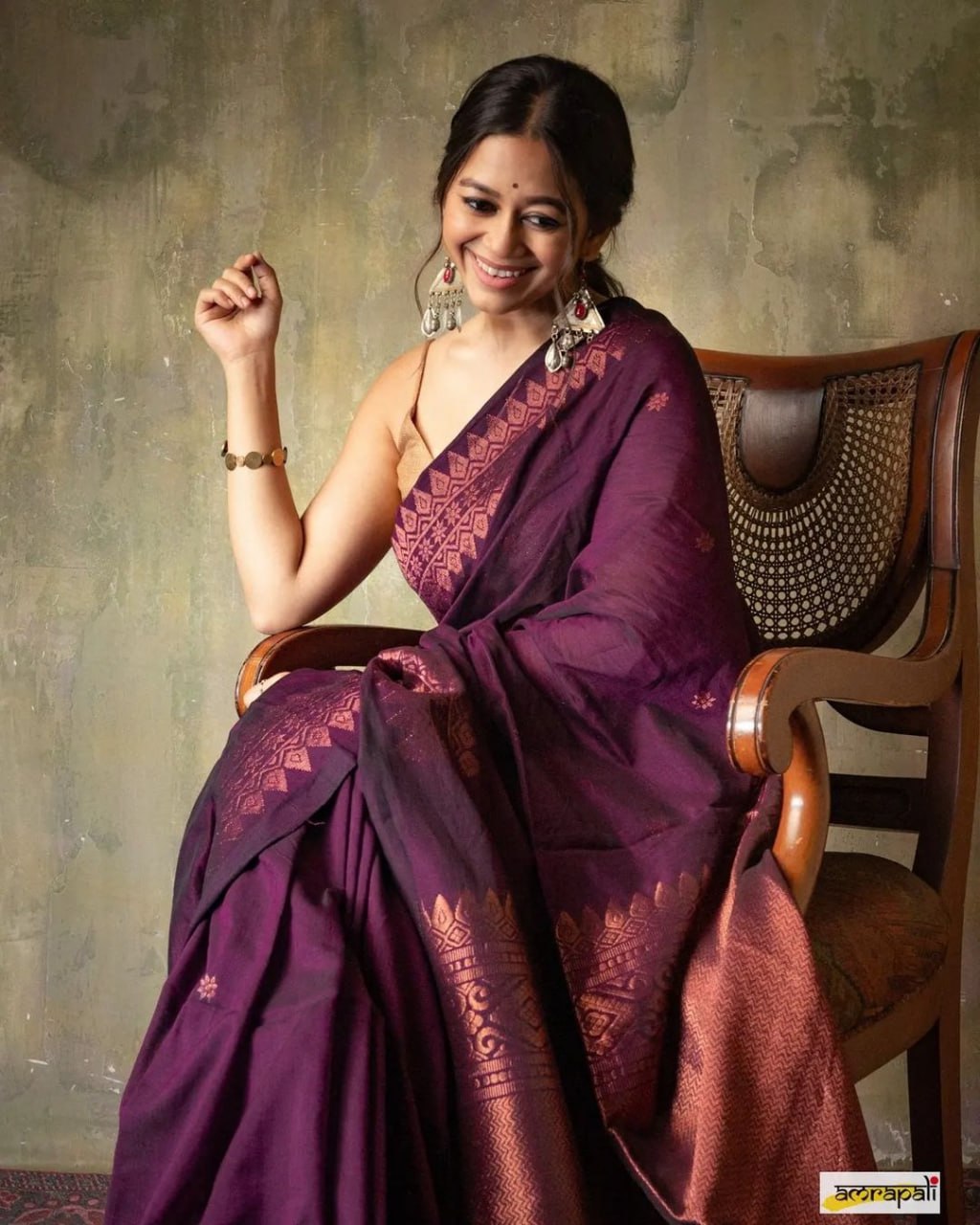 Elegant Sky Blue Banarasi Soft Silk Saree with Copper Zari & Colorful Print | 5.5 M Length | 5 Color Options | Lightweight & Graceful Drape YNF