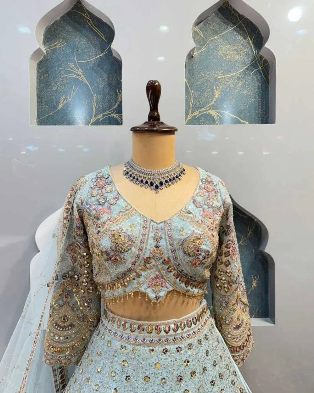 Elegant Soft Butterfly Net Lehenga Set with Coding Sequin Work | Semi-Stitched Bridal & Partywear YNF