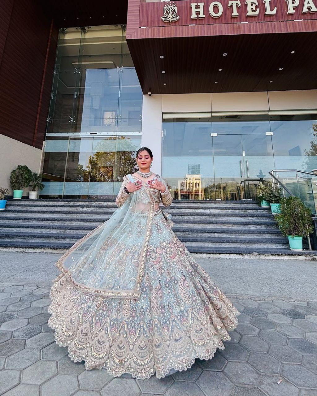 Elegant Soft Butterfly Net Lehenga Set with Coding Sequin Work | Semi-Stitched Bridal & Partywear YNF