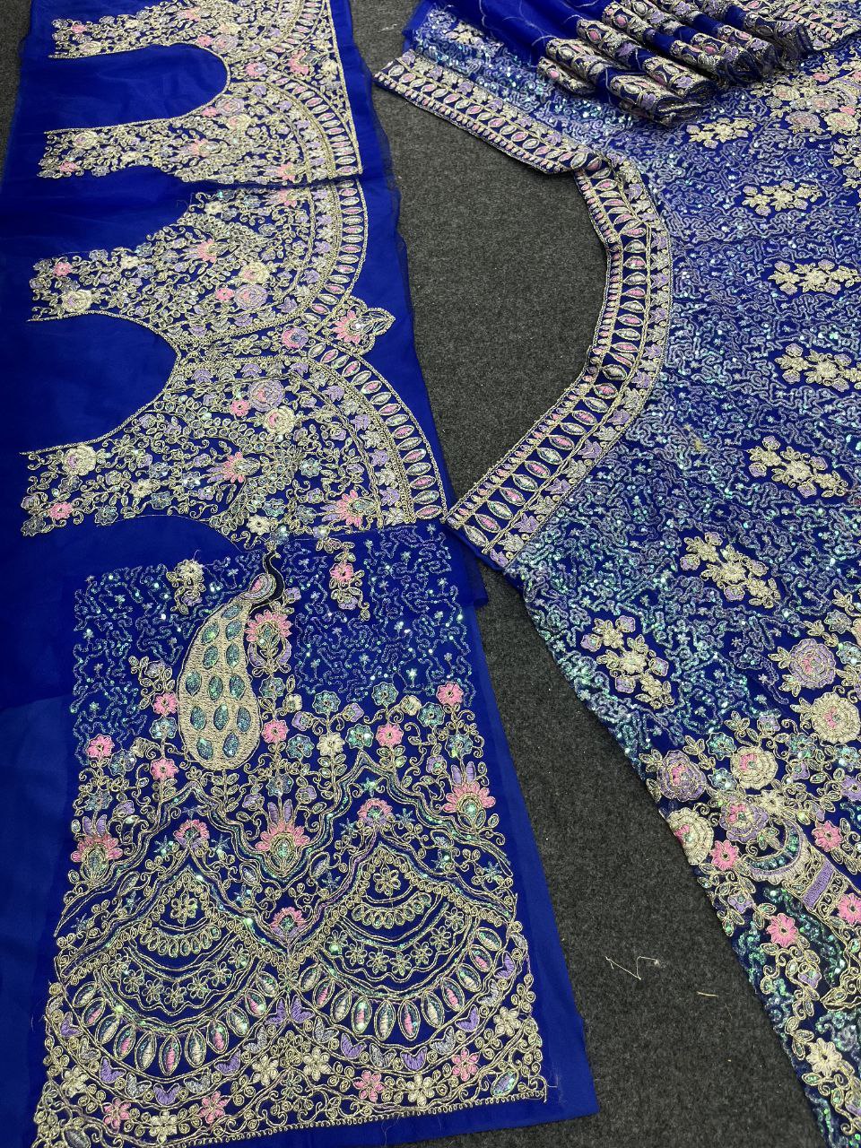 Elegant Soft Butterfly Net Lehenga Set with Coding Sequin Work | Semi-Stitched Bridal & Partywear YNF