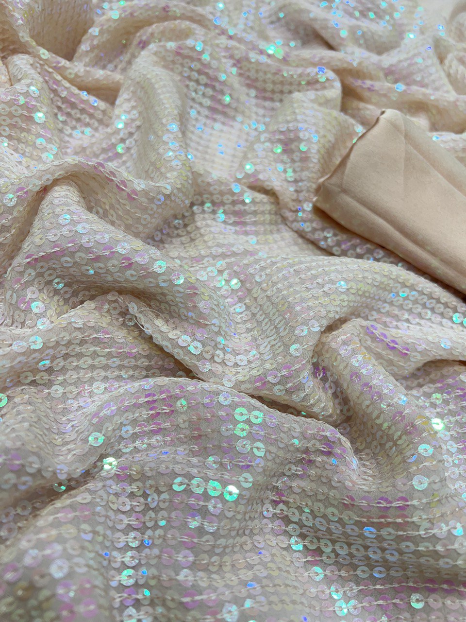 Stunning Silver Heavy Georgette Saree with Handcrafted Sequin Embroidery & Satin Silk Blouse | Designer Partywear Look YNF