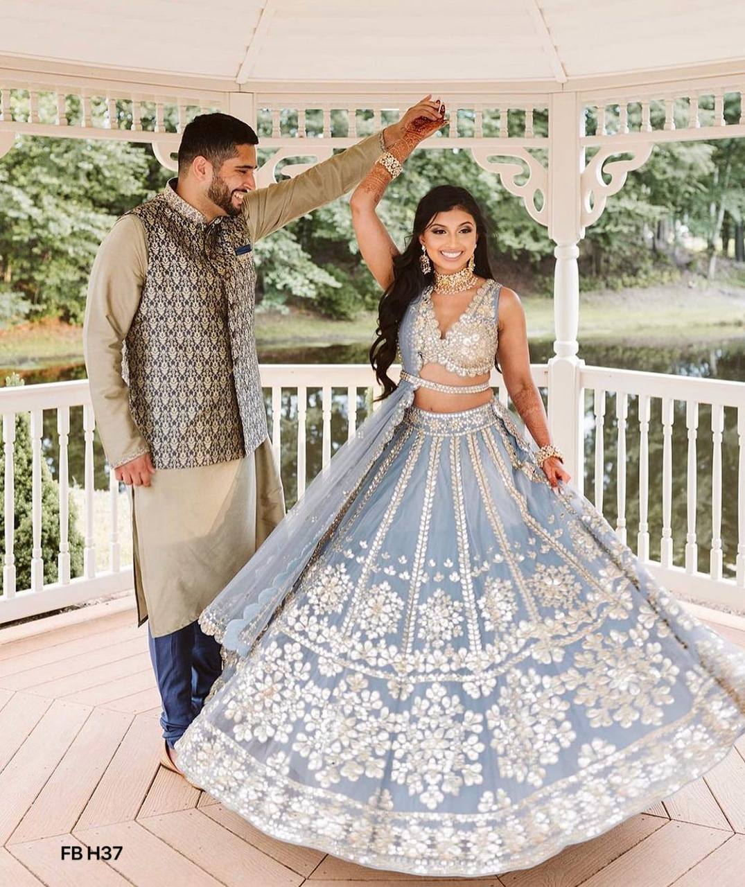 Elegant Net Lehenga Set with Foil Paper & Zari Work | Unstitched Banglori Satin Blouse & Dupatta | Partywear Ensemble for Women - YNF Export